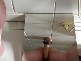 dildo in bathroom